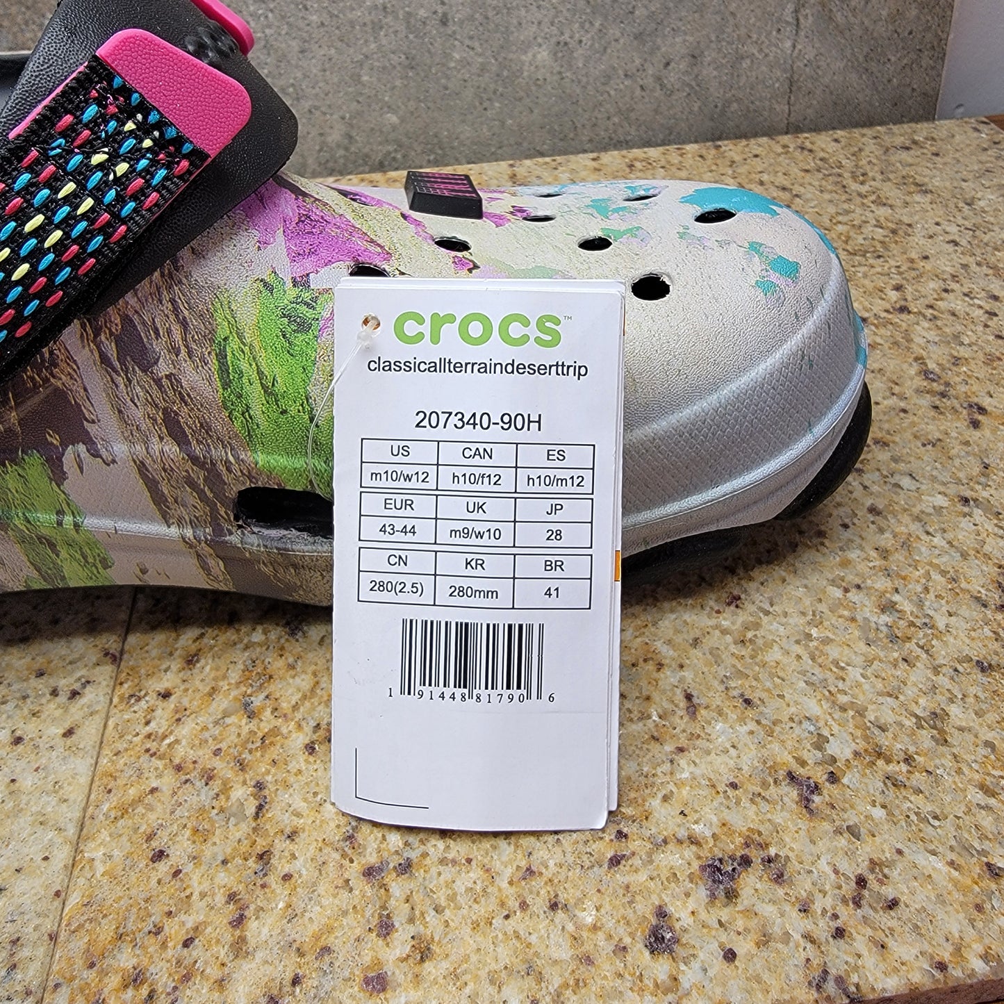 Crocs Classic All Terrain Desert Trip Men's Size 10 Womens 12 - SOLD OUT ONLINE