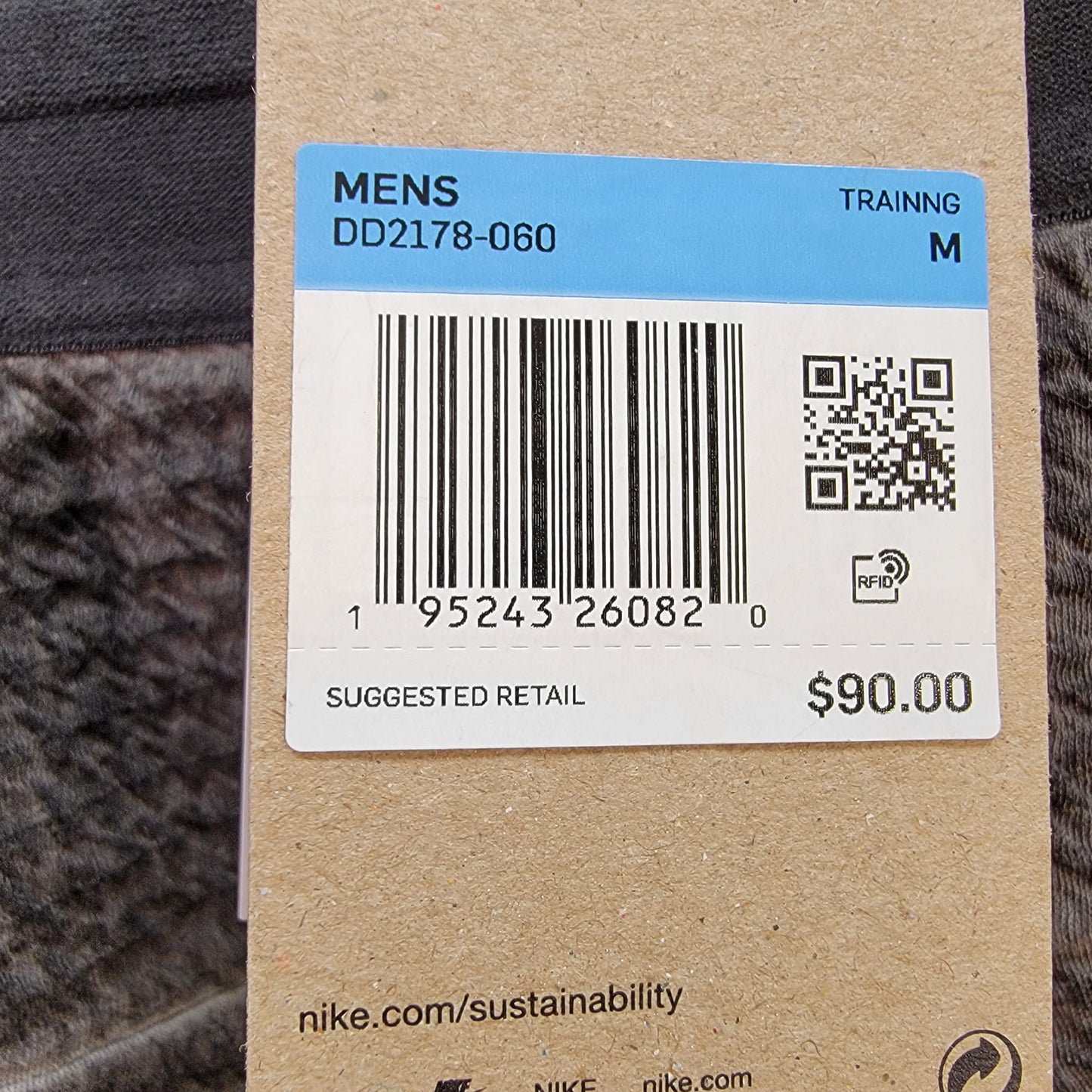 Nike Mens Yoga Pants Size Med Standard Fit Dri Fit Retail $90