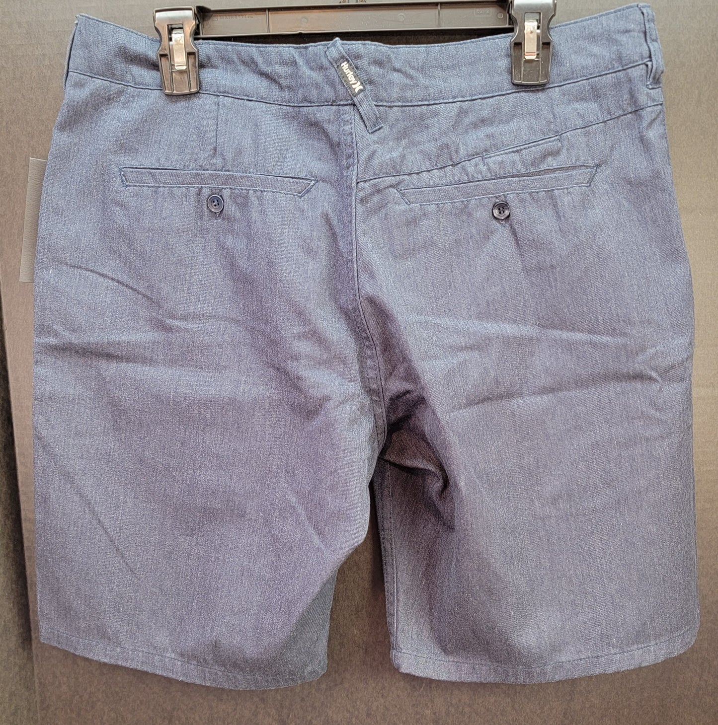 Hurley Men's Shorts Color Navy Blue Size 33X20 Retail $45
