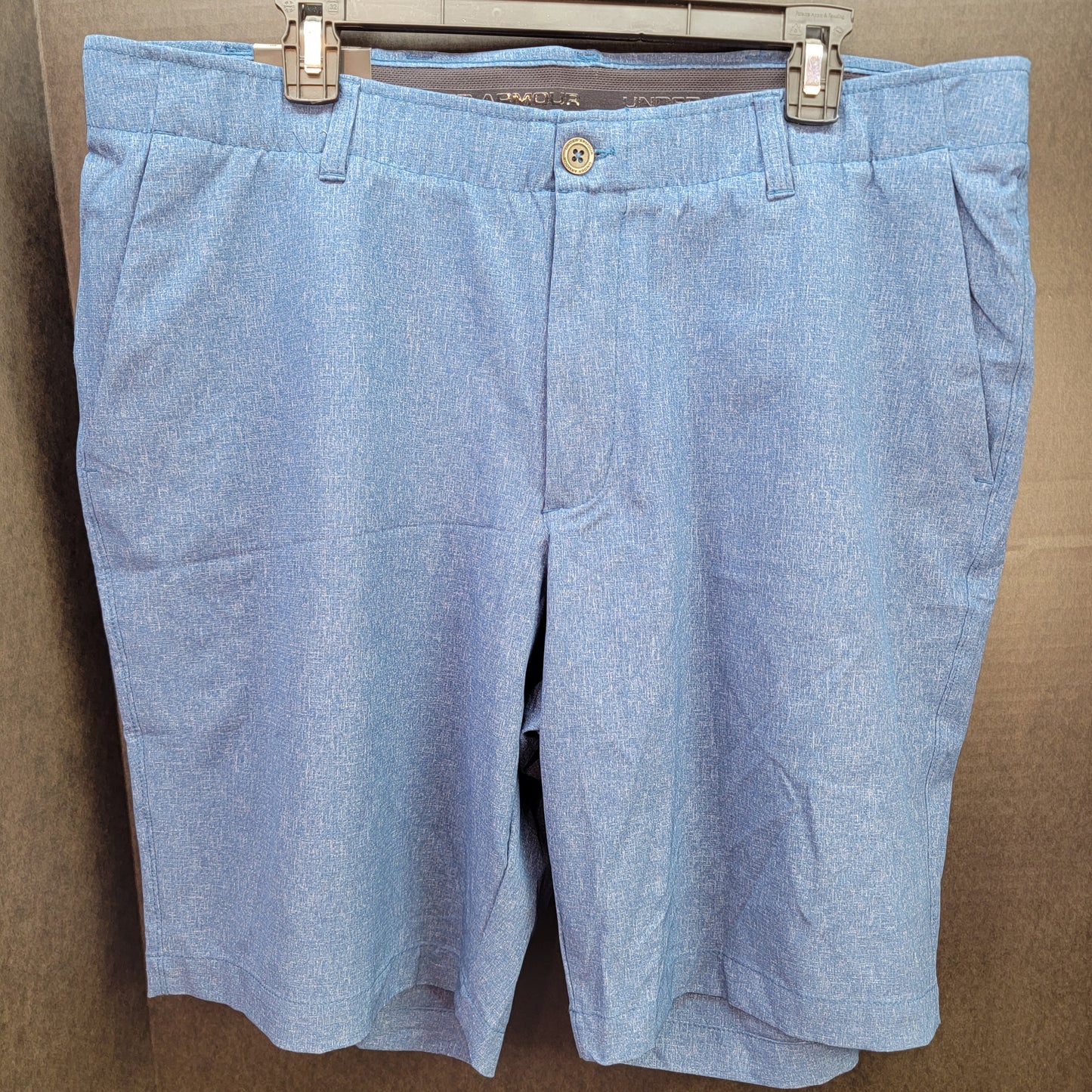 Under Armour Men's Shorts Size 40 Head Gear Blue Retail $70.00