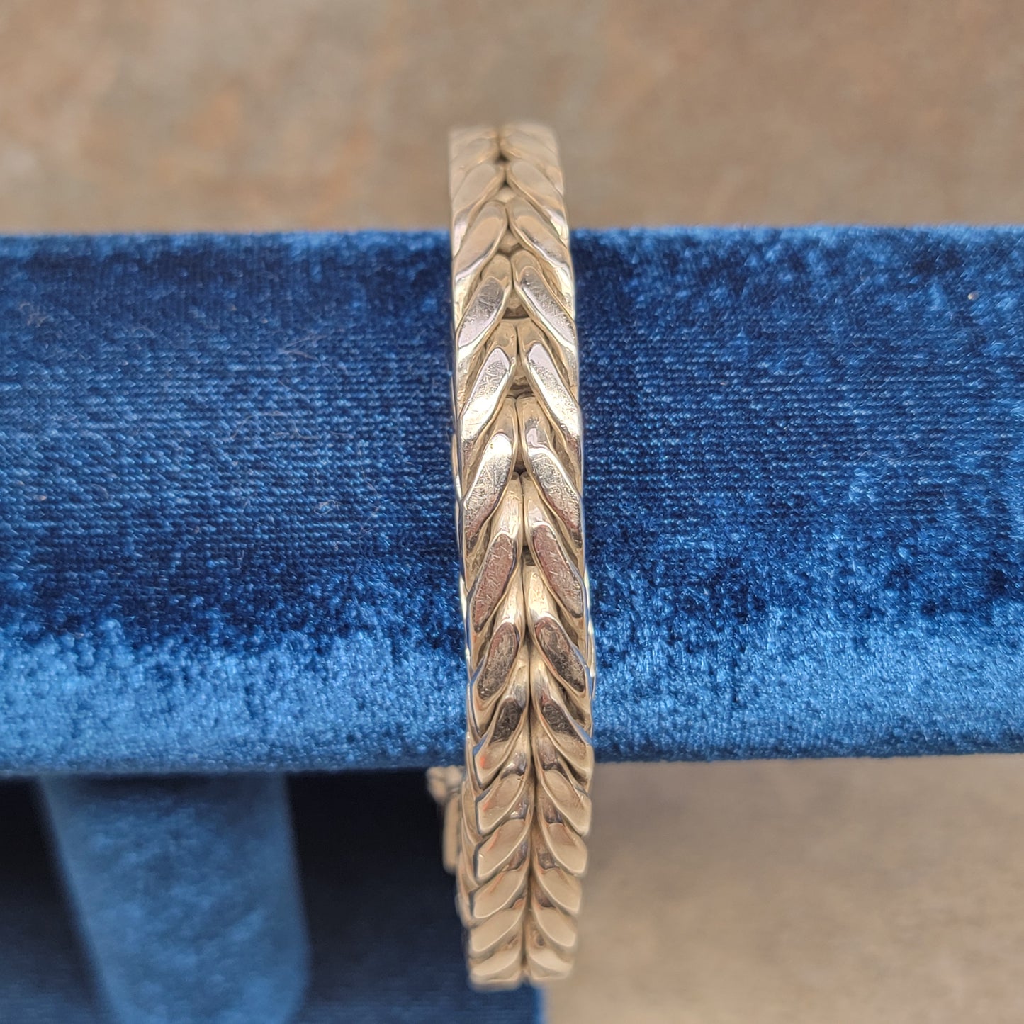John Hardy 183 Grams Super Heavy 10 MM Square Men's 925 Sterling Silver Classic Bracelet