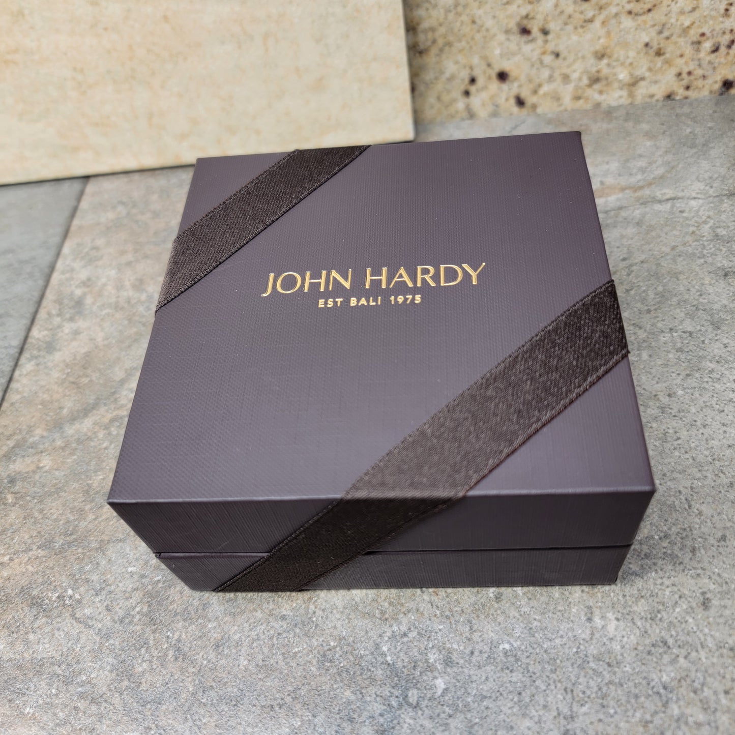 John Hardy Men's Classic Chain Onyx 925 Silver Bracelet - New with Box