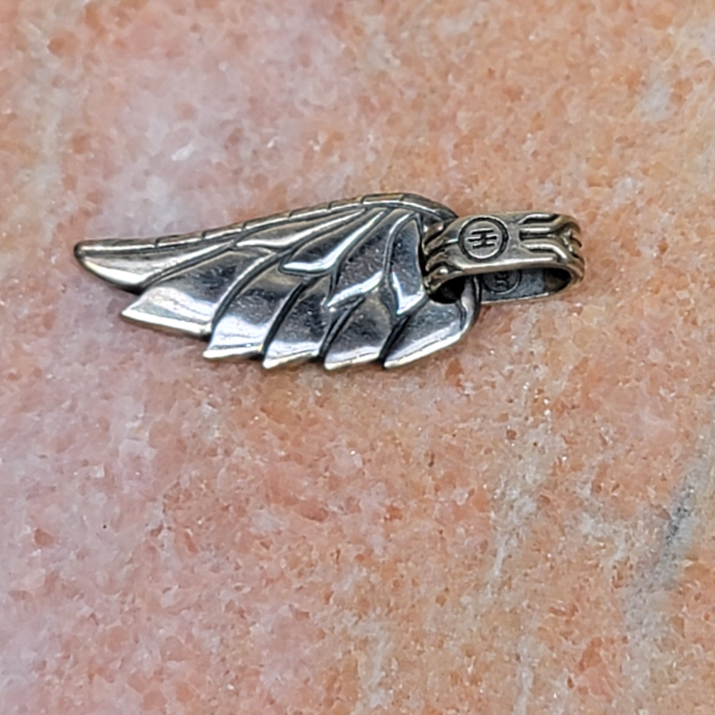 John Hardy Men's Eagle Wing 925 Sterling Silver Necklace Pendant