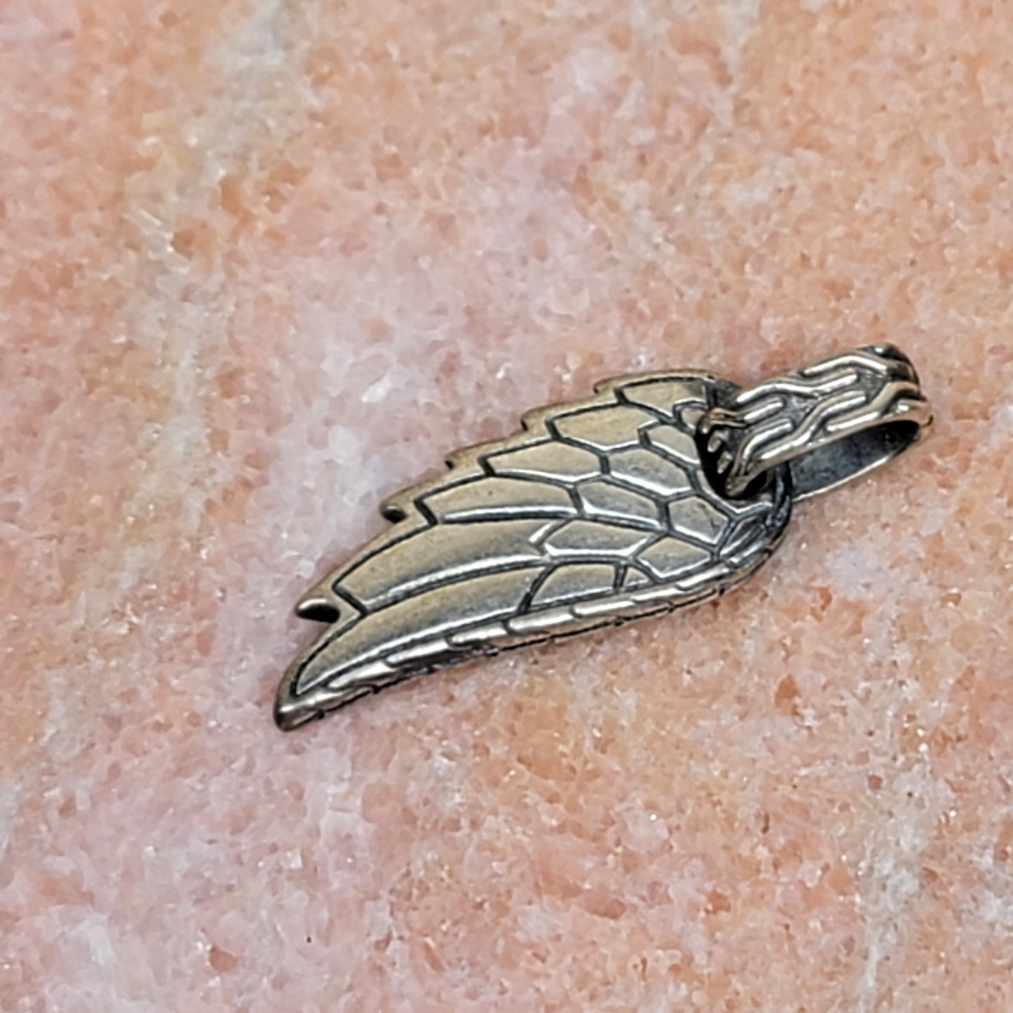 John Hardy Men's Eagle Wing 925 Sterling Silver Necklace Pendant
