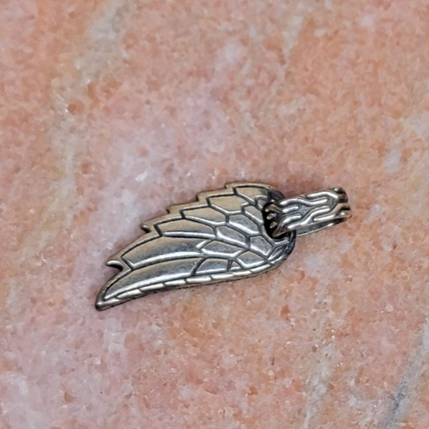 John Hardy Men's Eagle Wing 925 Sterling Silver Necklace Pendant