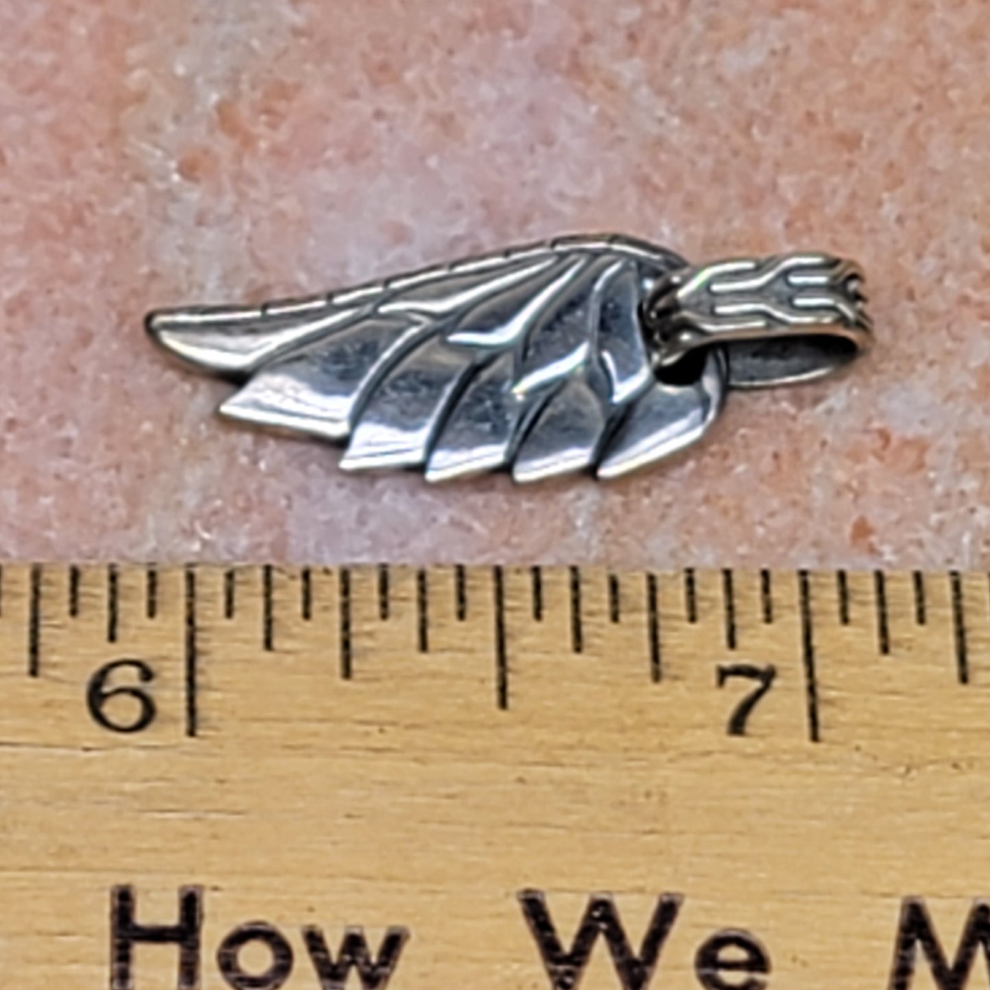 John Hardy Men's Eagle Wing 925 Sterling Silver Necklace Pendant