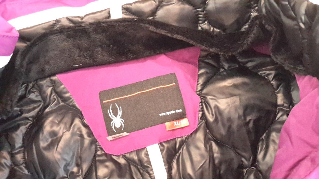 Women's XL Spyder Zephyr Down Jacket New with Tags Retail $350.00.