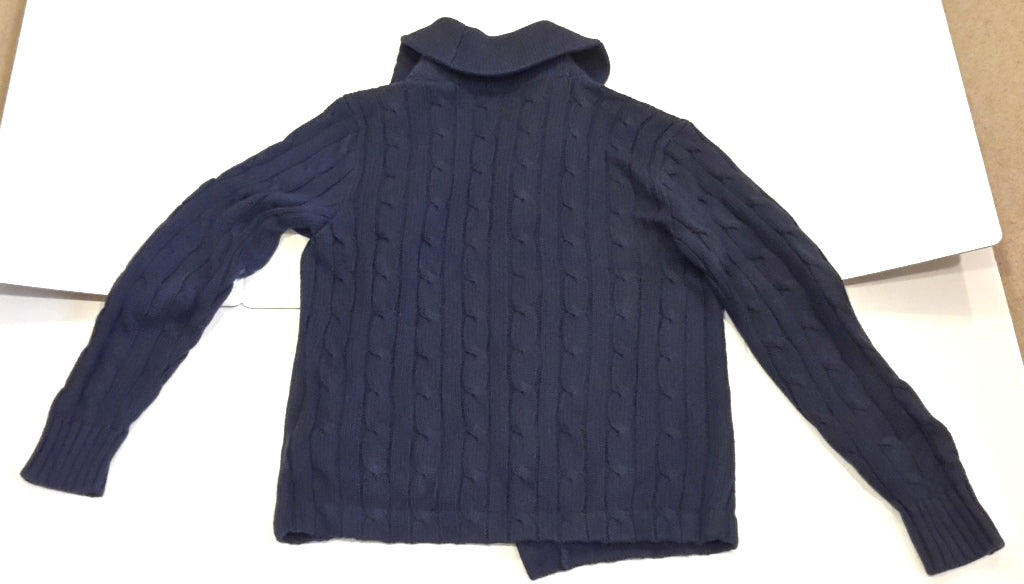 Ralph Lauren Men's L Button Down Sweater Blue New with Tags Retail $495.00