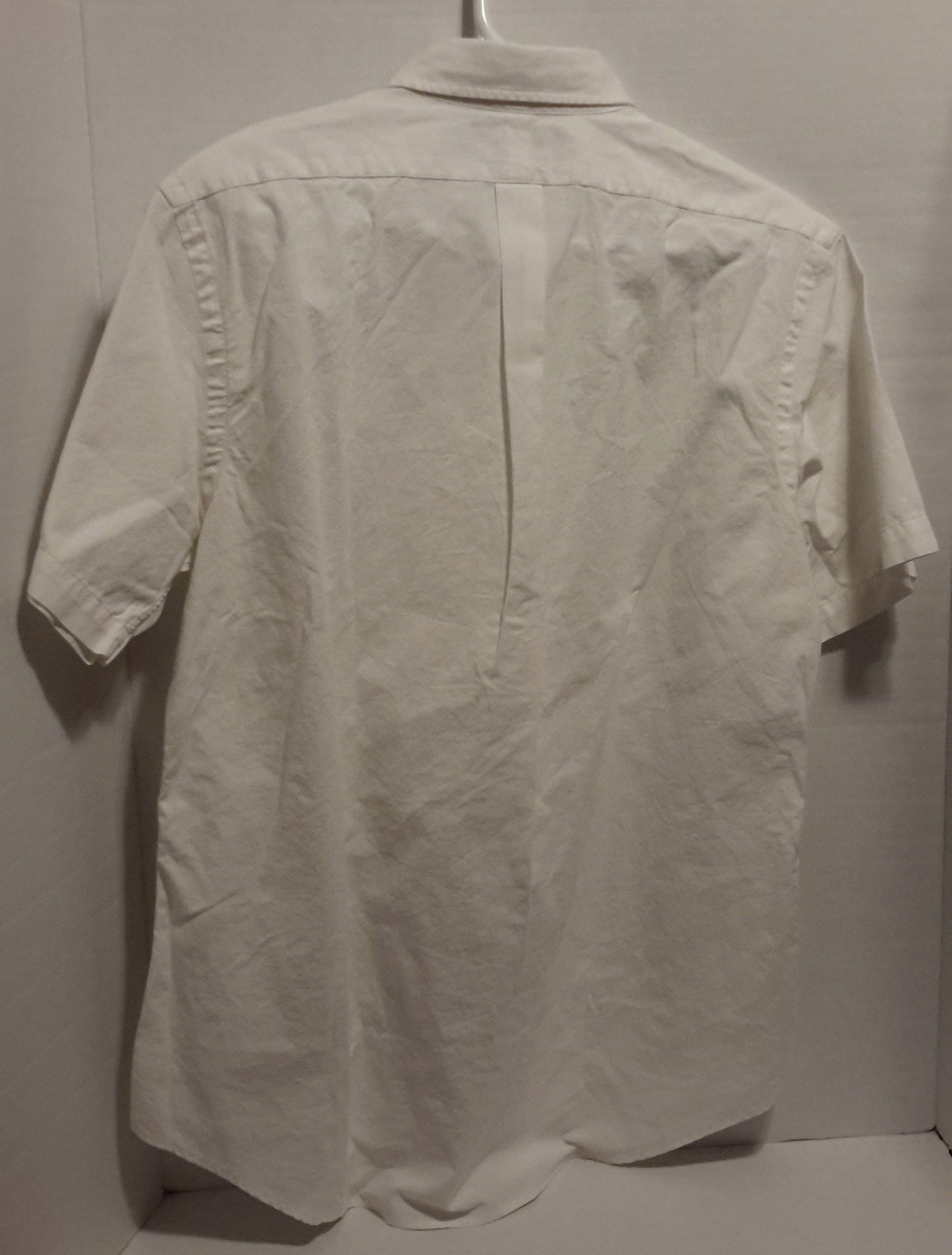 Ralph Lauren Polo Men's Size Large Short Sleeve Button Down Shirt White