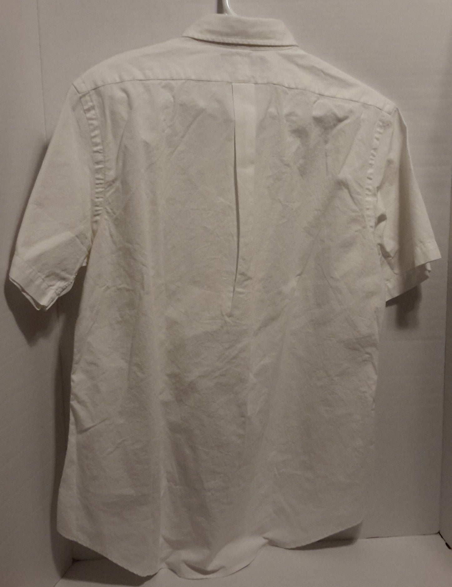 Ralph Lauren Polo Men's Size Large Short Sleeve Button Down Shirt White