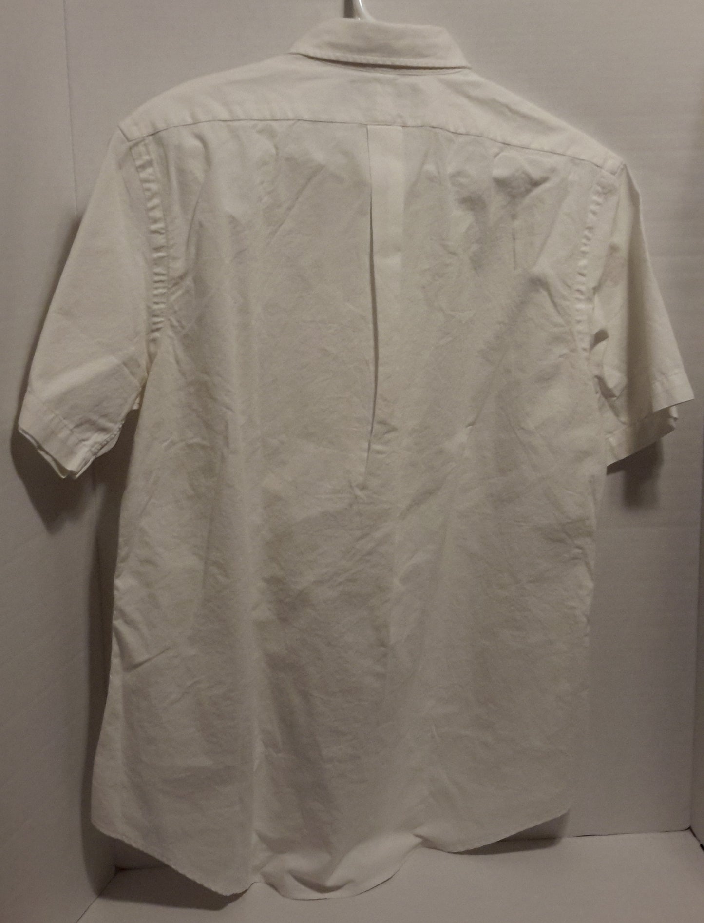 Ralph Lauren Polo Men's Size Large Short Sleeve Button Down Shirt White