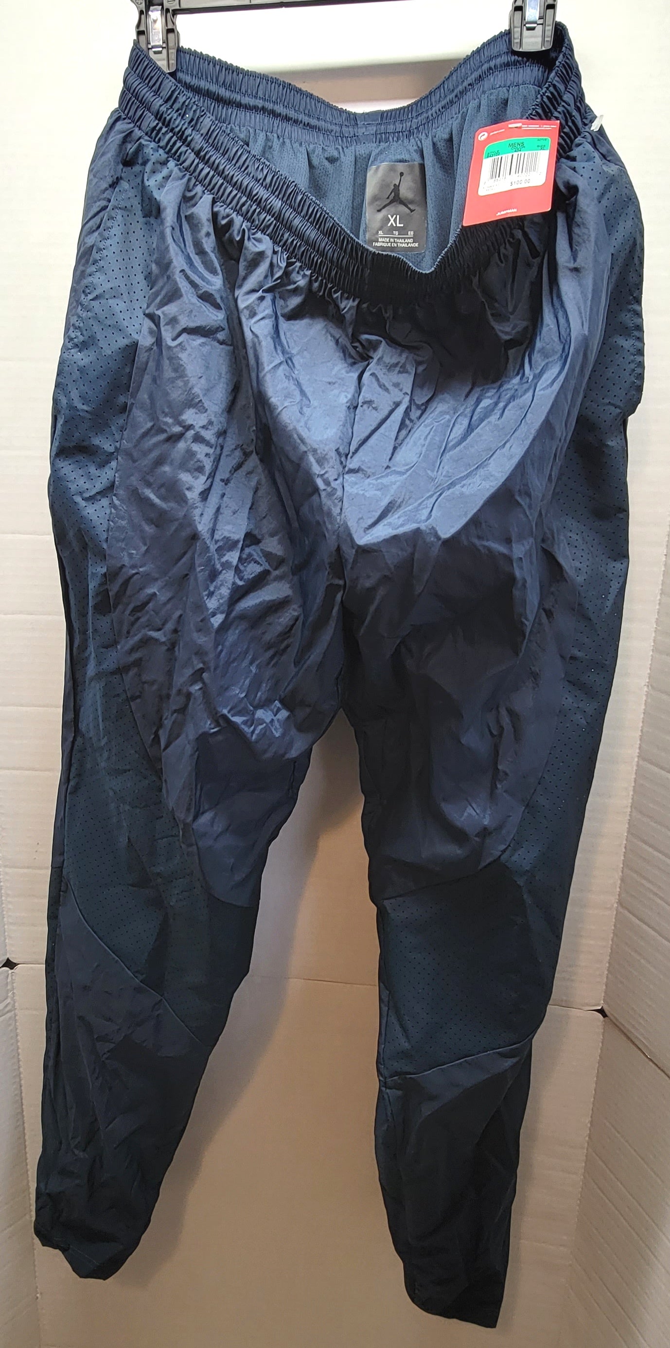 Nike Men's Active Wear Pants Size XL Navy Blue Retail $100.00