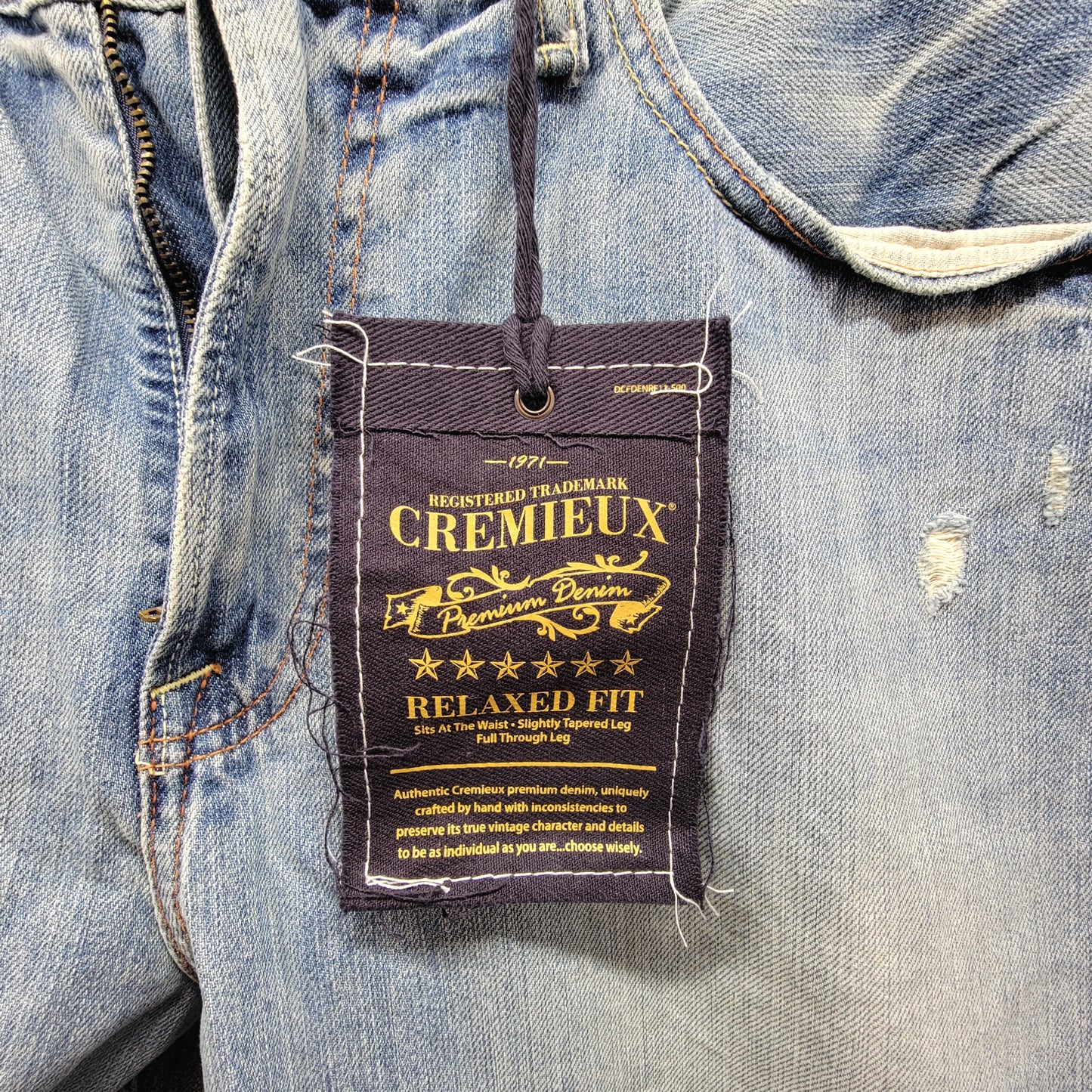 Daniel Cremieux Men's 34/34 Relaxed Fit Denim Jeans Retail $69.50