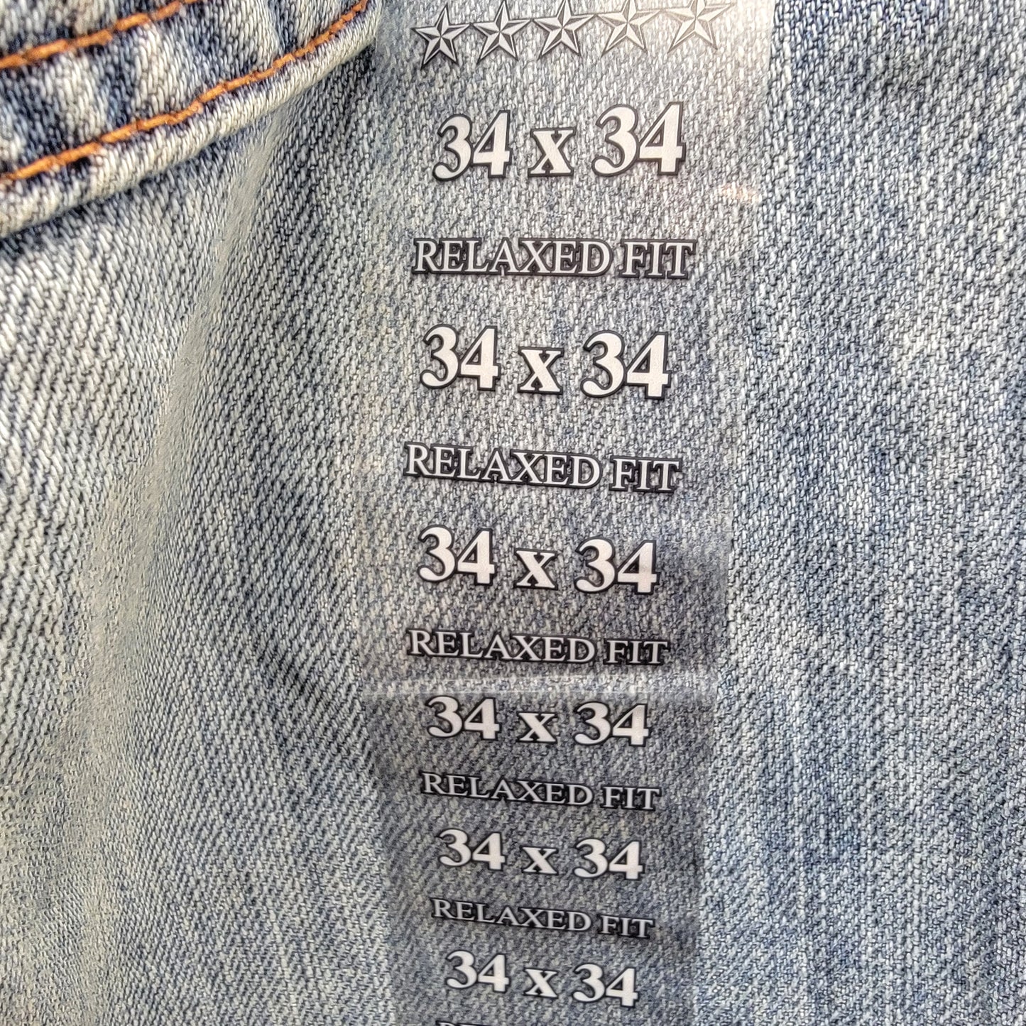 Daniel Cremieux Men's 34/34 Relaxed Fit Denim Jeans Retail $69.50