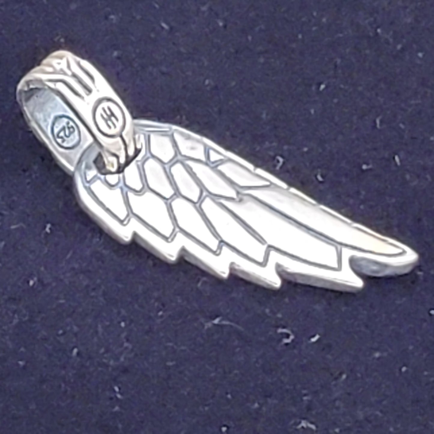 John Hardy Men's Eagle Wing 925 Sterling Silver Necklace Pendant