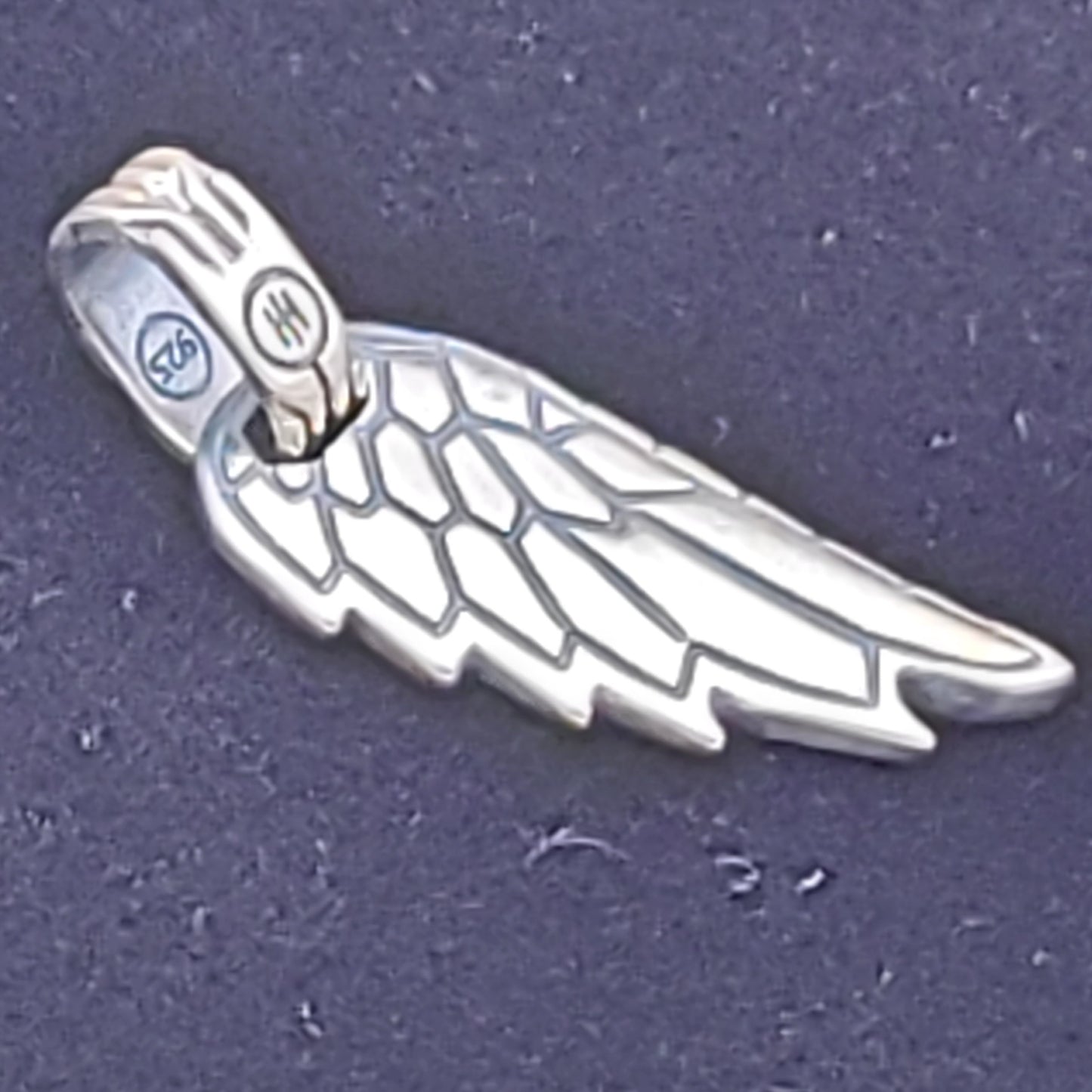 John Hardy Men's Eagle Wing 925 Sterling Silver Necklace Pendant