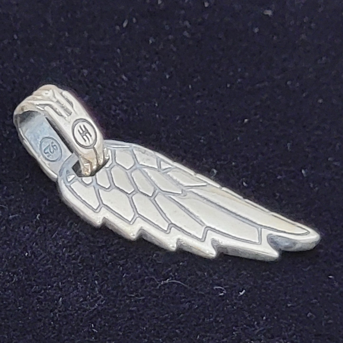 John Hardy Men's Eagle Wing 925 Sterling Silver Necklace Pendant