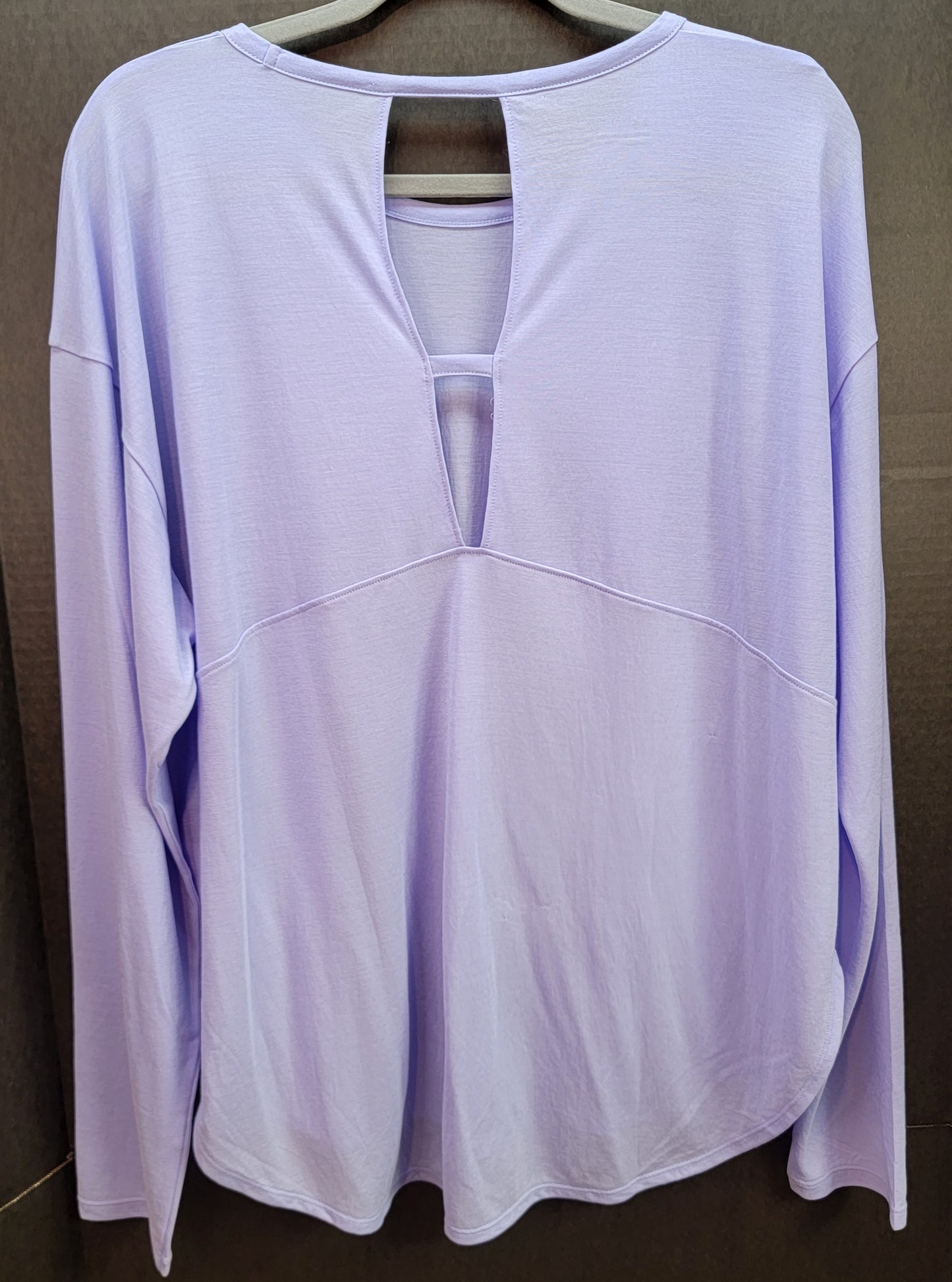 Under Armour Womens Long Sleeve Shirt Loose Fit Size XL Purple Retail $39.99 New with Tags