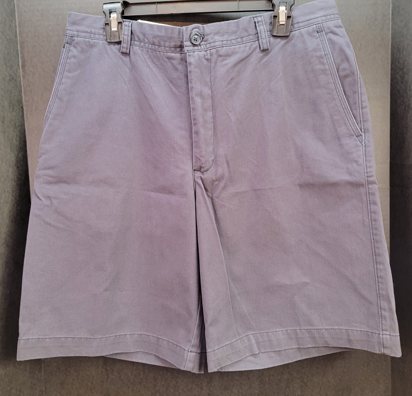 Izod Men's Shorts Size 34 100% Cotton Weathered Twill Color Spring Retail $38 NWT