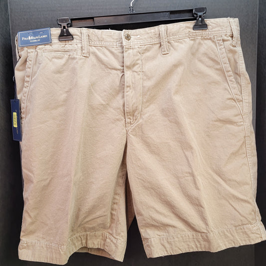 Polo Ralph Lauren Men's Classic Fit Shorts Size 42T Tan Retail $85 New with Tags