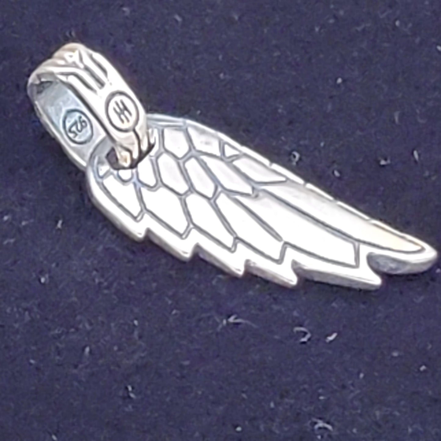 John Hardy Men's Eagle Wing 925 Sterling Silver Necklace Pendant